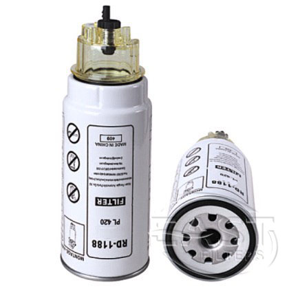 Filtro de combustível PL420 com taça