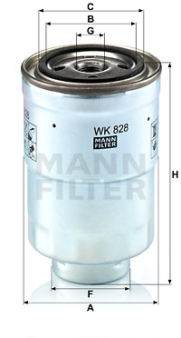 Fuel Filter WK 828