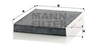 Cabin Air Filter CUK 2533-2