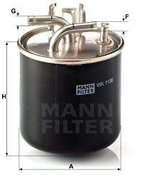 Fuel Filter WK 1136