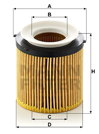 Oil Filter HU 8002 y