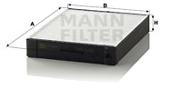 Cabin Air Filter CU 2647