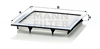 Cabin Air Filter CU 1009